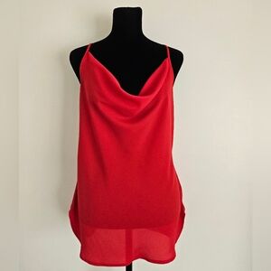 Red Women's Camisole Top